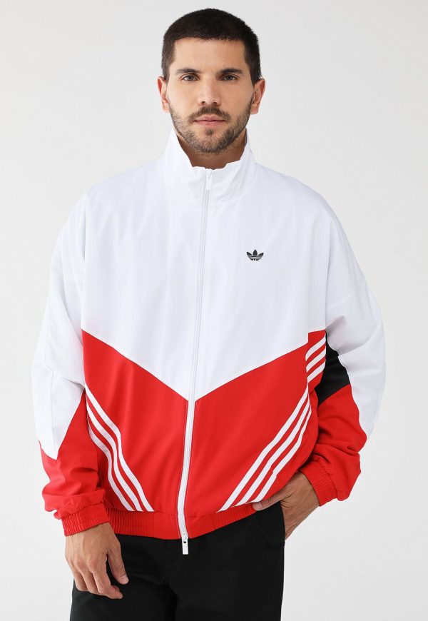 Jaqueta adidas Originals Reta Warm-Up Track Top Branca