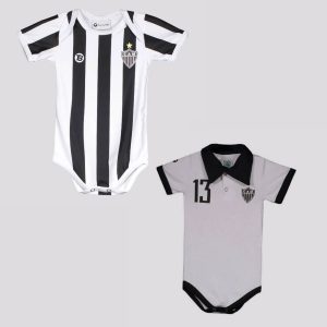 Kit Atlético Mineiro Bodys Jogo