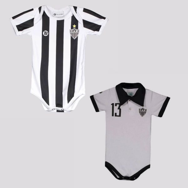 Kit Atlético Mineiro Bodys Jogo