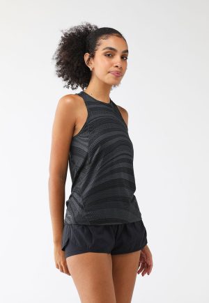 Regata adidas Performance Slim Club Grafica Preta