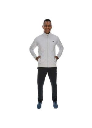 Agasalho Mizuno Basic Masculino Cinza