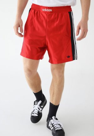 Bermuda adidas Originals Reta Retro Boxing Vermelha