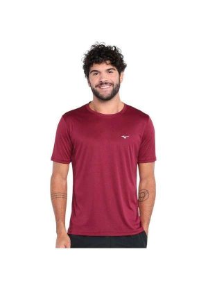 Camiseta Mizuno Run Spark 2 Masculina Vermelho