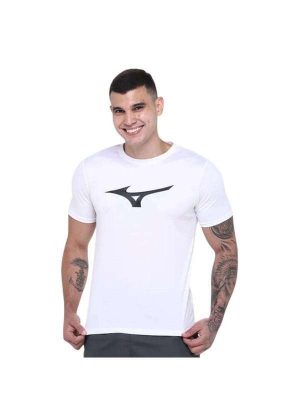Camiseta Mizuno Run Spark Masculino Branco