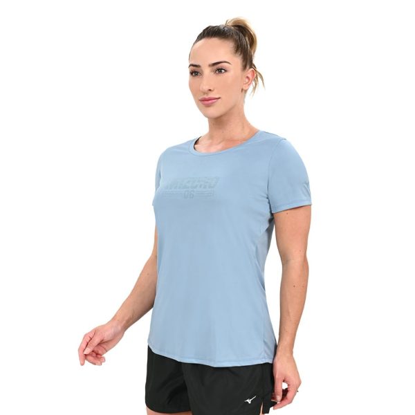 Camiseta de Treino Feminina Mizuno Fitwear Stamp
