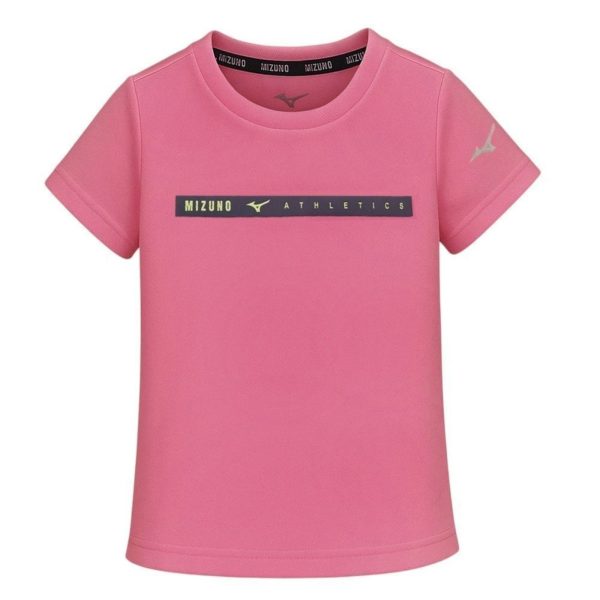 Infantil - Camiseta Mizuno Energy Stamp - Rosa - mizuno