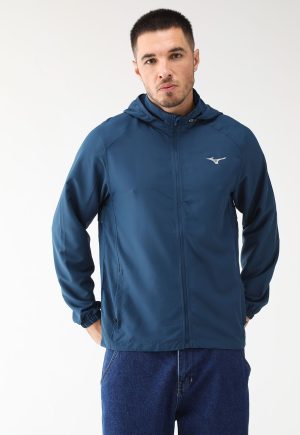 Jaqueta Corta Vento Mizuno Focus Azul
