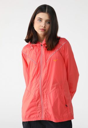 Jaqueta Corta Vento Mizuno High Rosa