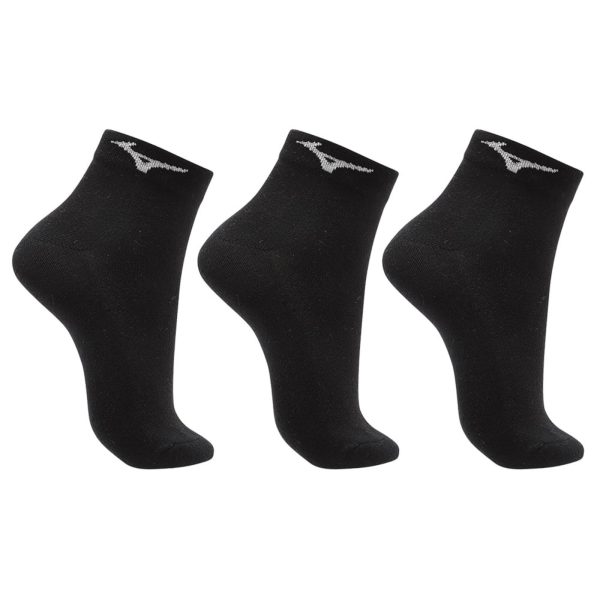 Meia Cano Curto Mizuno Basic - Pacote Com 3 Pares