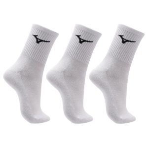 Meia Cano Médio Mizuno Basic - Pacote Com 3 Pares