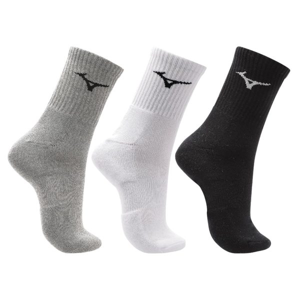 Meia Cano Médio Mizuno Prime - Pacote Com 3 Pares