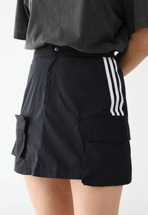 Saia adidas Originals Curta Cargo Preta
