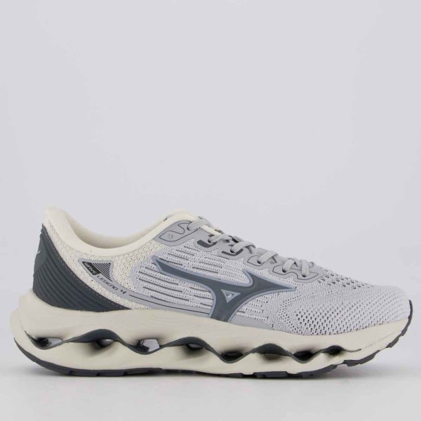Tênis Mizuno Wave Legend 4 Cinza