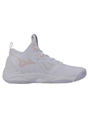Tênis Mizuno Wave Momentum 3 Mid Unissex Branco
