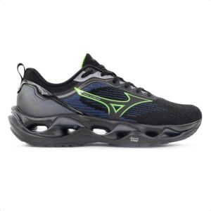 Tênis Mizuno Wave Stratos 3 Masculino Preto