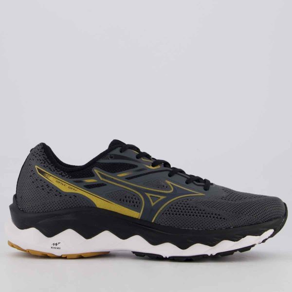 Tênis Mizuno Wave Way 5 Cinza Escuro