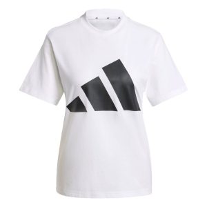 Adidas Camiseta Essentials de Algodão com Logotipo Grande