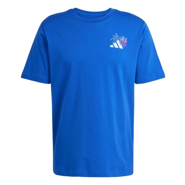 Adidas Camiseta Estampada Lounge Pastel Embroidery