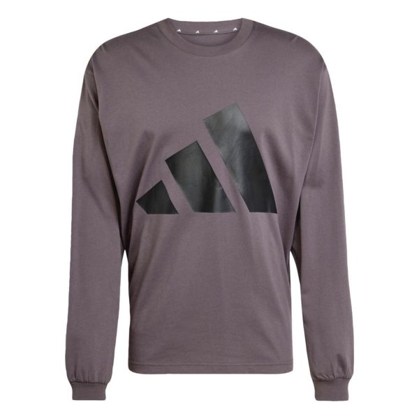 Adidas Camiseta Single Jersey Manga Longa Essentials Big Logo