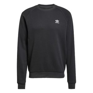 Adidas Moletom Trefoil Essentials em French Terry