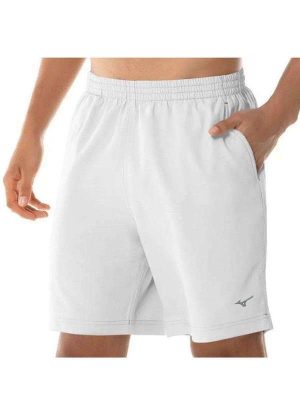 Bermuda Mizuno Bas Rip Stop 3 Masculina Branco