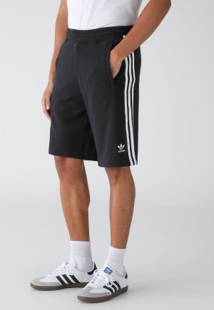 Bermuda adidas Originals 3 Stripes Preta