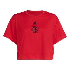 Camiseta Flamengo adidas Performance Vermelho