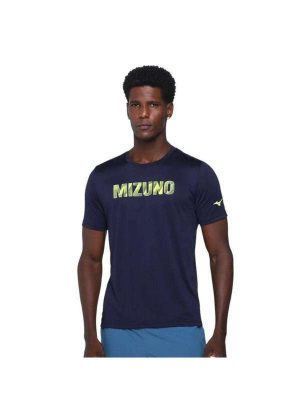Camiseta Mizuno Energy Stamp Masculina Azul