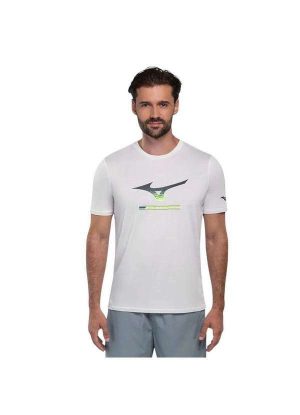 Camiseta Mizuno Energy Stamp Masculina Branco