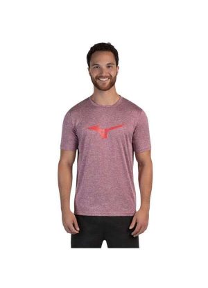 Camiseta Mizuno Spark Masculina Vermelho