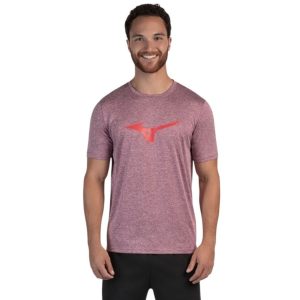 Camiseta Mizuno Spark Masculina - Vermelho - mizuno
