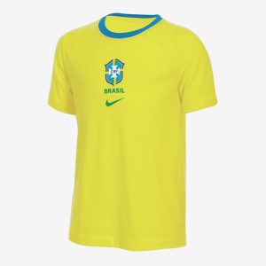 Camiseta Nike Brasil Crest Infantil
