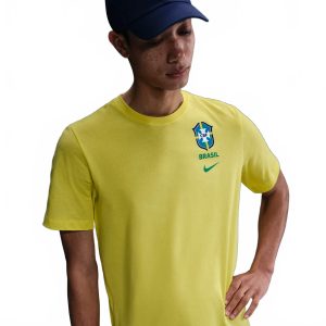 Camiseta Nike Brasil Crest Masculina