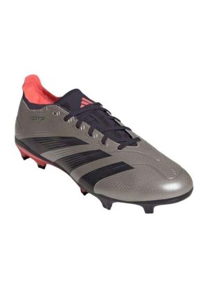 Chuteira Campo Adidas Predator 24 League Low Infantil Cinza