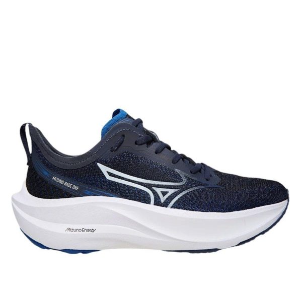 Kit Tênis Mizuno Base One Masculino + Par De Meia - Azul Marinho - mizuno
