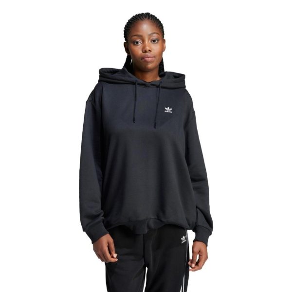 Moletom Capuz Oversize Trefoil adidas Originals Preto