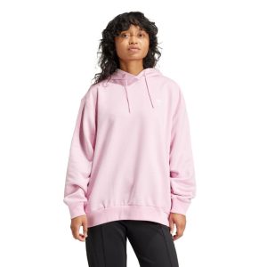 Moletom Capuz Oversize Trefoil adidas Originals Rosa