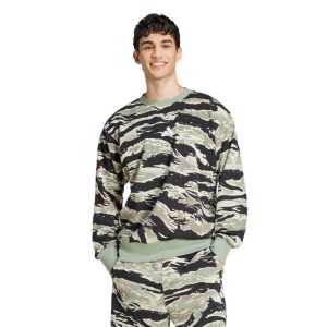 Moletom Seasonal Essentials Camo adidas Sportswear Multicolorido