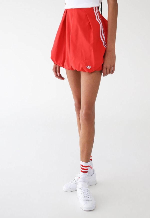 Saia adidas Originals Curta Adilenium Ballon Vermelha