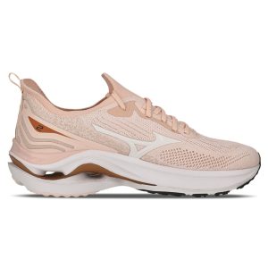 Tênis Mizuno Wave Zest 2 - Feminino - Rosa Claro