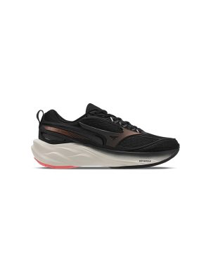 Tênis de Corrida Mizuno Space 5 Preto/Coral Incolor