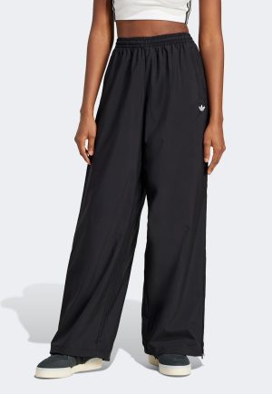 Calça adidas Originals Wide Leg Adilenium Zipper Preta