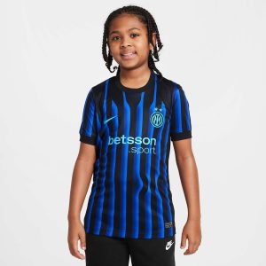 Camisa Nike Inter de Milão I 2025/26 Torcedor Pro Infantil