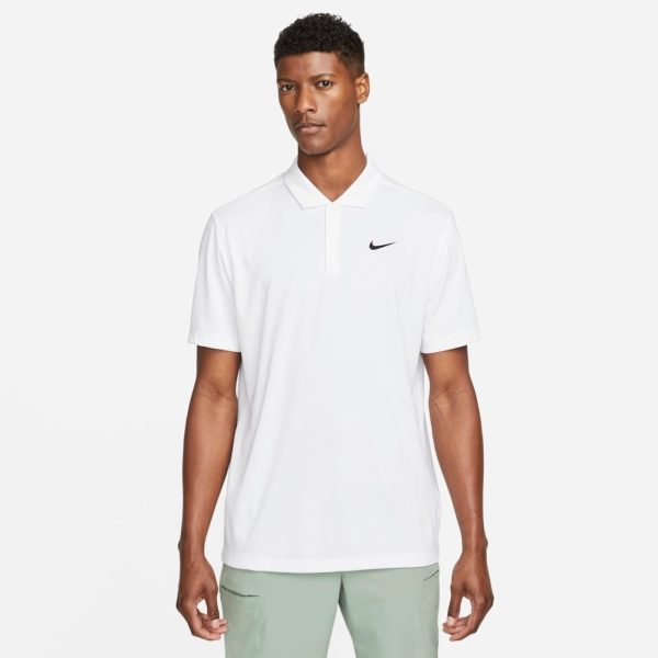 Camisa Polo NikeCourt Dri-FIT Branco