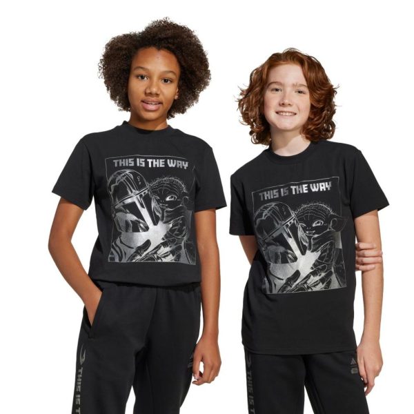 Camiseta Estampada adidas x Star Wars The Mandalorian™ adidas Sportswear Preto