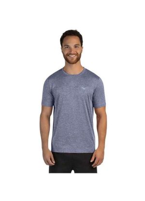Camiseta Mizuno Spark 2 Masculina Azul