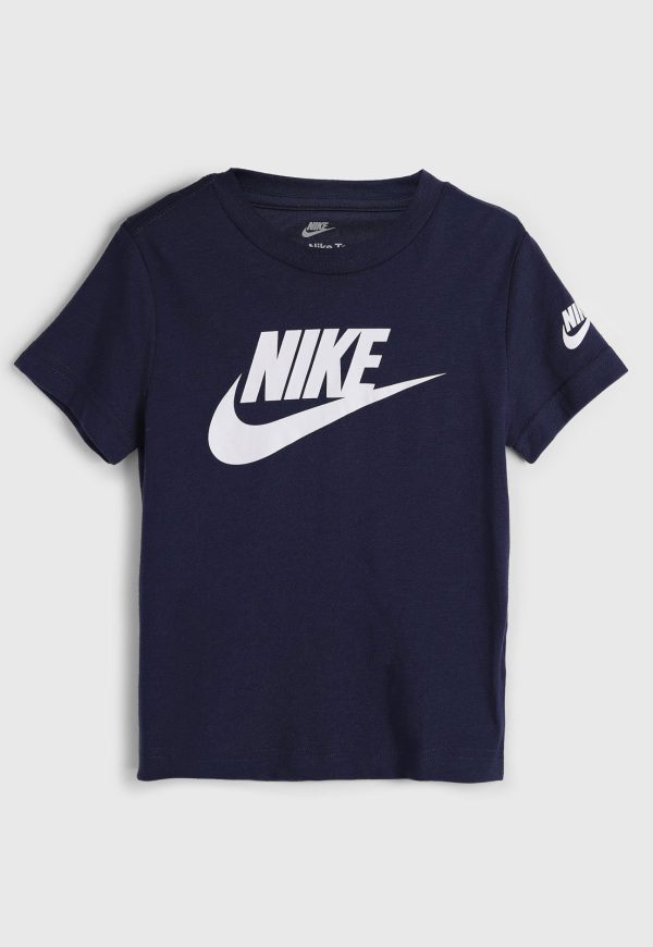 Camiseta Nike Logo Azul-Marinho