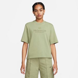 Camiseta Nike Sportswear Boxy Campus Feminina