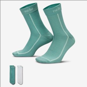 Meia Nike Everyday Cushioned (2 Pares) Unissex