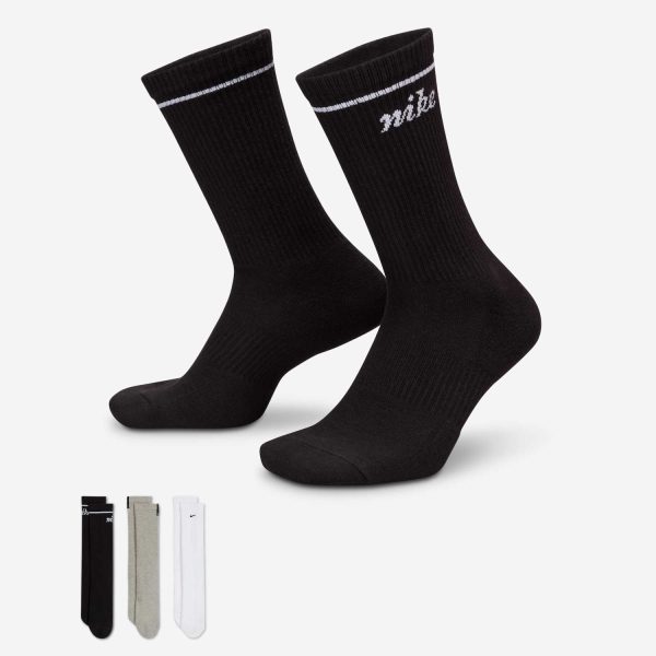 Meia Nike Everyday Cushioned (3 Pares) Unissex